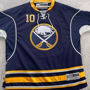 Buffalo Sabres blue Reebok stitched jersey - Christian Ehrhoff